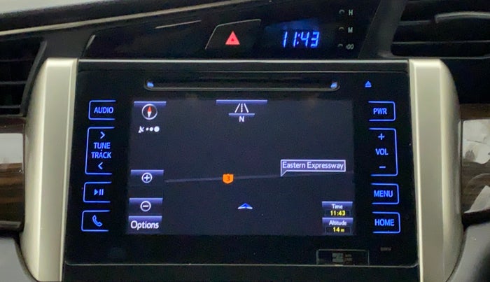 2017 Toyota Innova Crysta 2.8 ZX AT 7 STR, Diesel, Automatic, 99,207 km, Navigation System