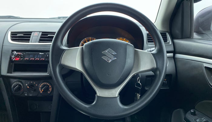 2014 Maruti Swift VXI D, Petrol, Manual, 46,000 km, Steering Wheel Close Up