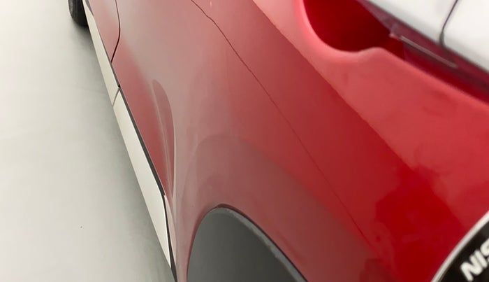 2021 Nissan MAGNITE XV PREMIUM TURBO, Petrol, Manual, 31,100 km, Rear left door - Slightly dented