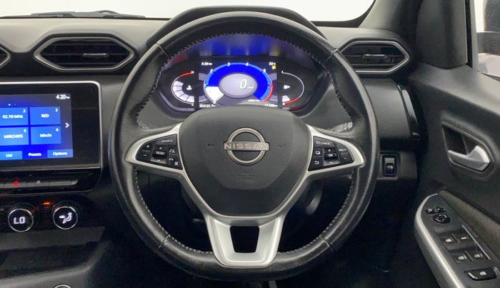 2021 Nissan MAGNITE XV PREMIUM TURBO, Petrol, Manual, 31,100 km, Steering Wheel Close Up