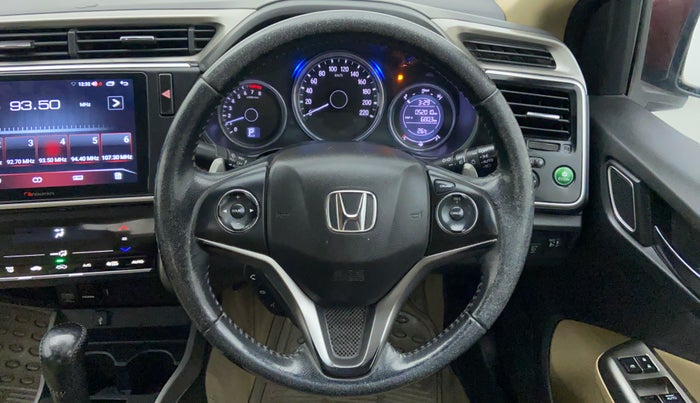 2017 Honda City ZX CVT, Petrol, Automatic, 52,010 km, Steering Wheel Close Up