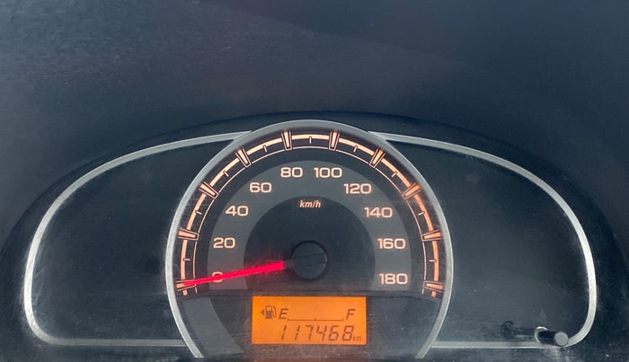 2017 Maruti Alto 800 LXI O, Petrol, Manual, 1,17,467 km, Odometer Image