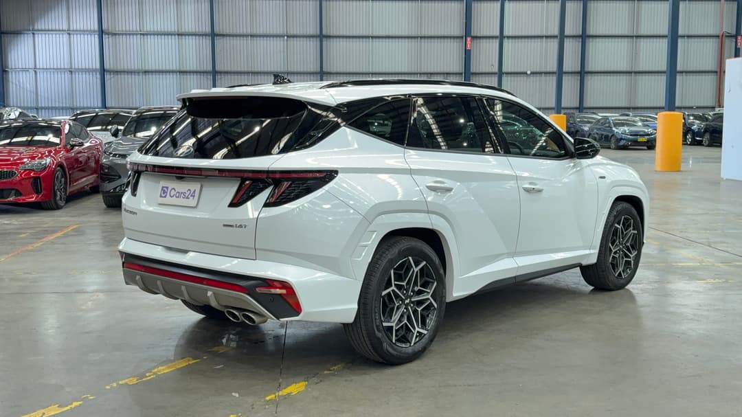 2022 Hyundai Tucson Elite N Line (AWD), Automatic, 45948 km, Right Back Diagonal (45- Degree) View