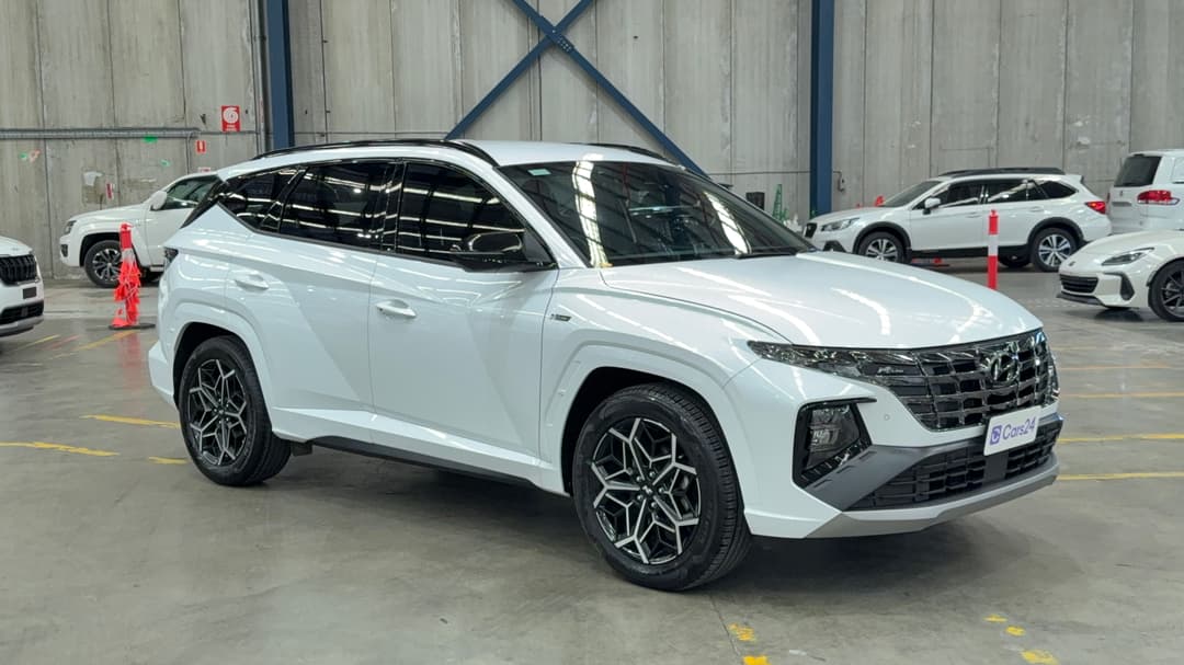 2022 Hyundai Tucson Elite N Line (AWD), Automatic, 45948 km, Right Front Diagonal (45- Degree) View