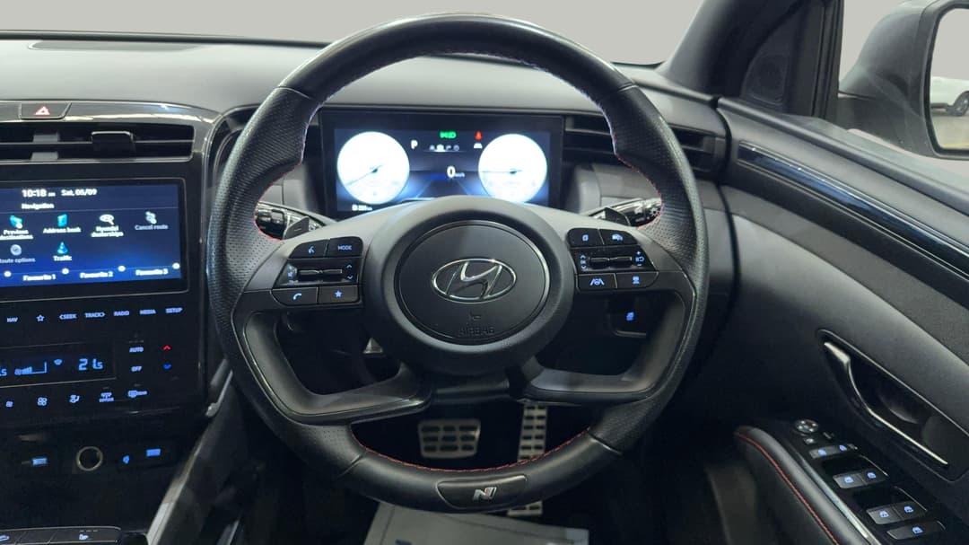 2022 Hyundai Tucson Elite N Line (AWD), Automatic, 45948 km, Steering Wheel Close-up