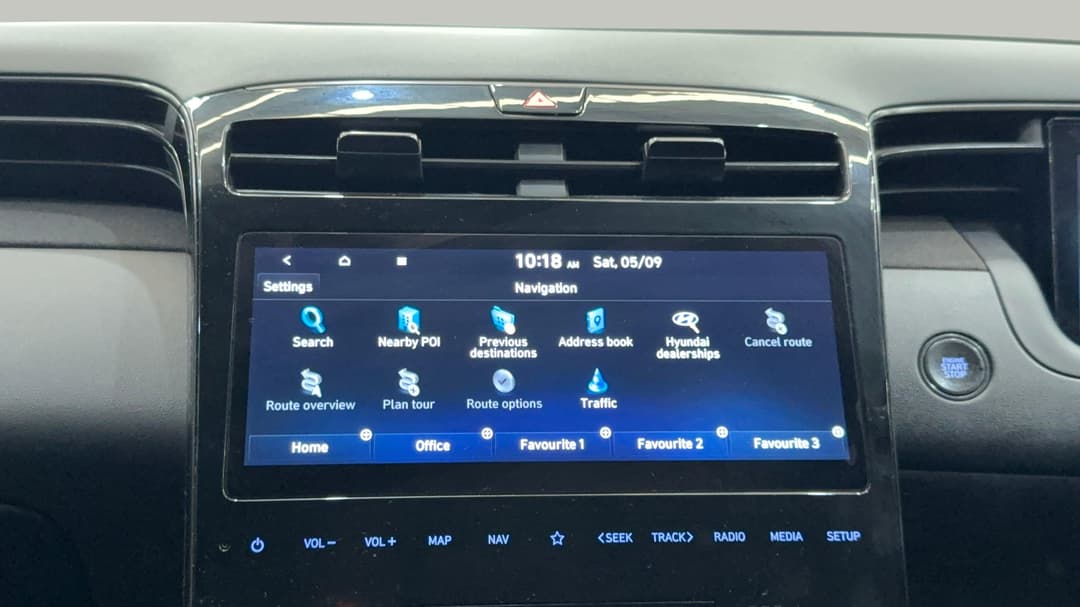 2022 Hyundai Tucson Elite N Line (AWD), Automatic, 45948 km, Infotainment System