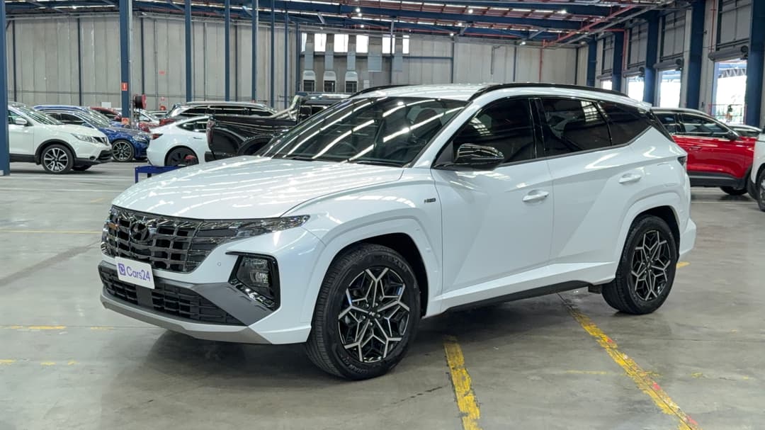 2022 Hyundai Tucson Elite N Line (AWD), Automatic, 45948 km, Left Front Diagonal (45- Degree) View