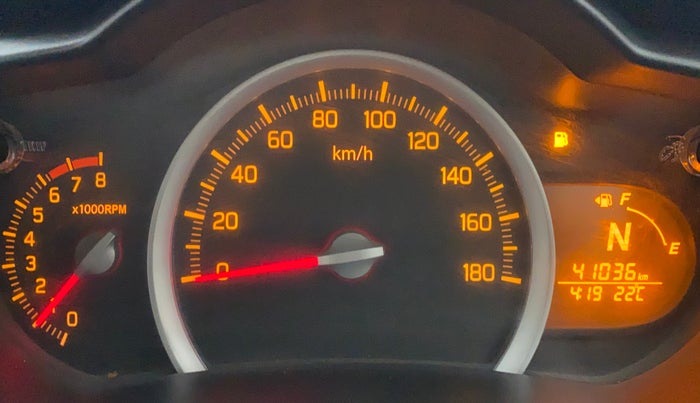 2015 Maruti Celerio VXI AGS, Petrol, Automatic, 40,994 km, Odometer View