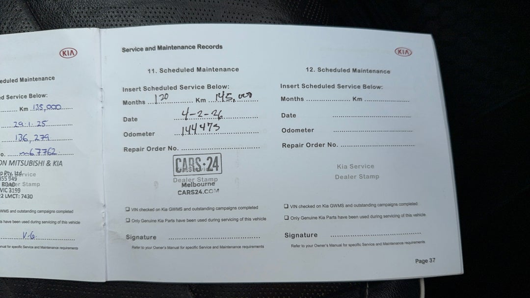 2018 Kia Sorento Gt-line (4x4), Automatic, 144473 km, Service History