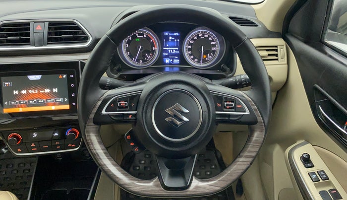 2021 Maruti Dzire ZXI Plus AMT, Petrol, Automatic, 10,856 km, Steering Wheel Close Up