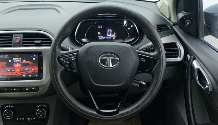 2019 Tata TIGOR XZA PLUS PETROL, Petrol, Automatic, 30,147 km, Steering Wheel Close Up