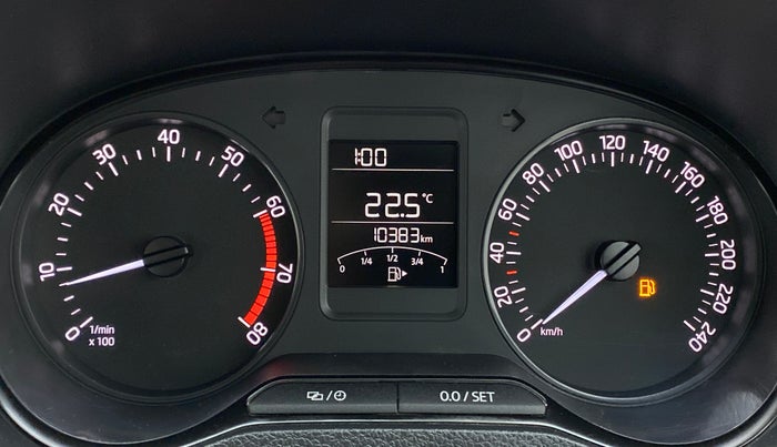 2019 Skoda Rapid 1.6 MPI MT ACTIVE, Petrol, Manual, 10,435 km, Odometer Image