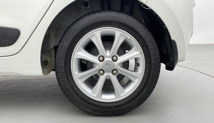 2016 Hyundai Grand i10 ASTA AT 1.2 KAPPA VTVT, Petrol, Automatic, 91,264 km, Left Rear Wheel