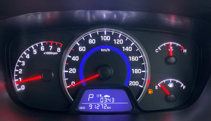 2016 Hyundai Grand i10 ASTA AT 1.2 KAPPA VTVT, Petrol, Automatic, 91,264 km, Odometer Image