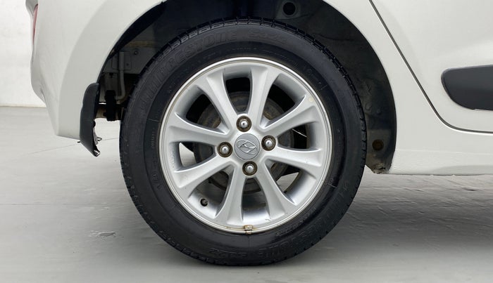 2016 Hyundai Grand i10 ASTA AT 1.2 KAPPA VTVT, Petrol, Automatic, 91,264 km, Right Rear Wheel