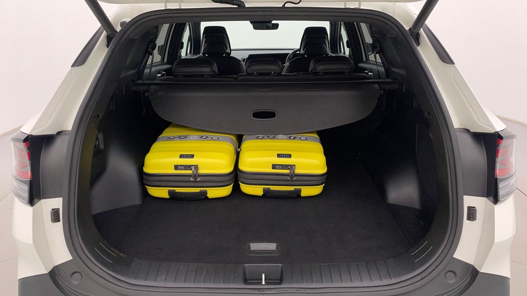 Boot Inside View with Luggage