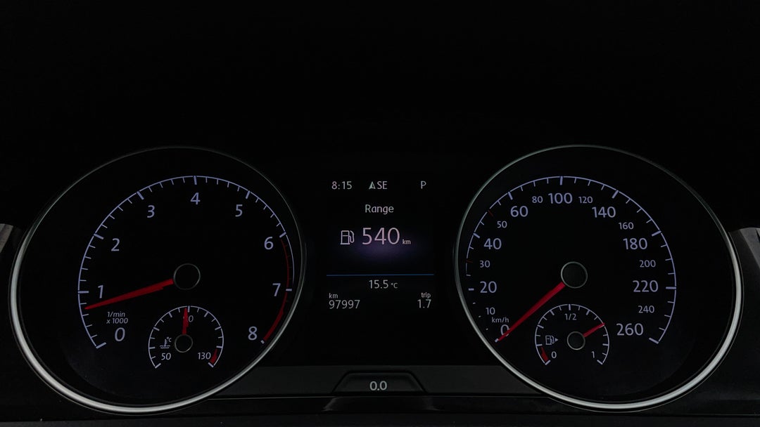 2017 Volkswagen Golf 110 Tsi Highline, Automatic, 97997 km, Odometer View