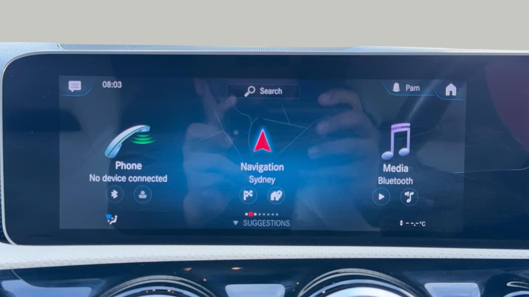 2018 Mercedes-benz A200 A200, Automatic, 76452 km, Infotainment System