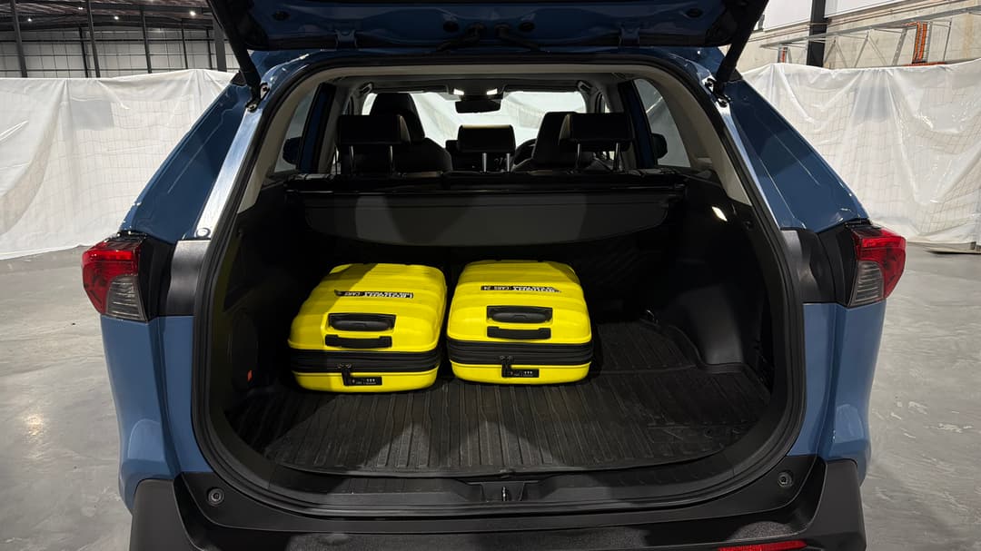 2024 Toyota RAV4 Cruiser (AWD) Hybrid, Automatic, 41227 km, Boot Inside View with Luggage