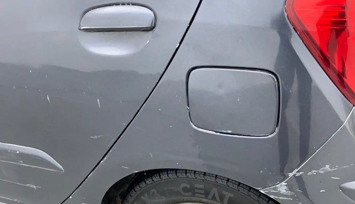 2012 Hyundai i10 SPORTZ 1.2, CNG, Manual, 1,20,631 km, Left quarter panel - Minor scratches