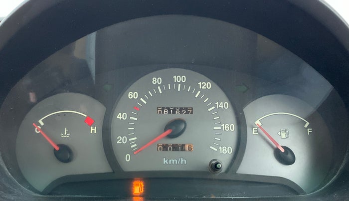 2010 Hyundai Santro Xing GL, Petrol, Manual, 82,095 km, Odometer Image