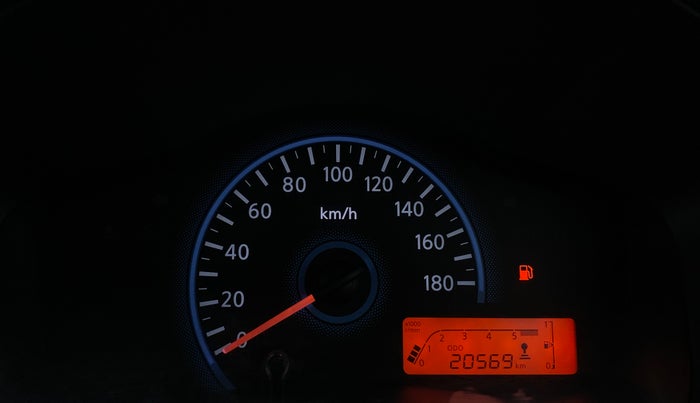 2018 Datsun Redi Go T (O), Petrol, Manual, 20,673 km, Odometer Image