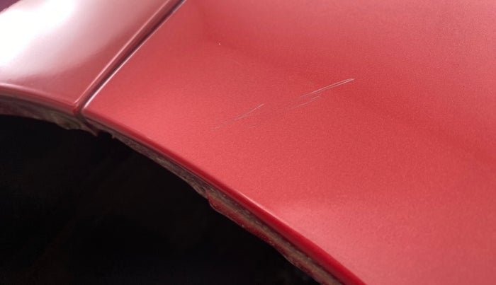 2018 Datsun Redi Go T (O), Petrol, Manual, 20,673 km, Right quarter panel - Minor scratches