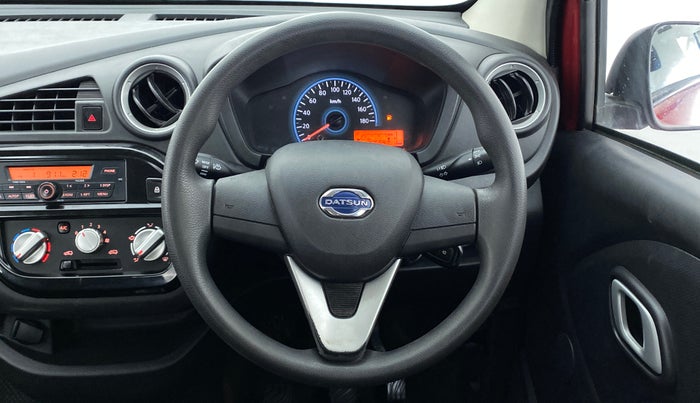 2018 Datsun Redi Go T (O), Petrol, Manual, 20,673 km, Steering Wheel Close Up