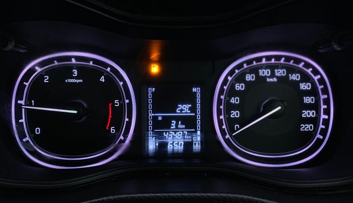 2018 Maruti Vitara Brezza ZDI, Diesel, Manual, 43,750 km, Odometer Image