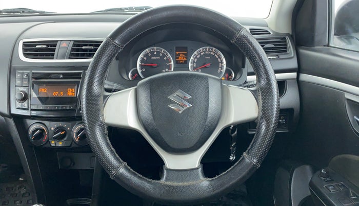 2014 Maruti Swift VXI D, Petrol, Manual, 18,947 km, Steering Wheel Close Up