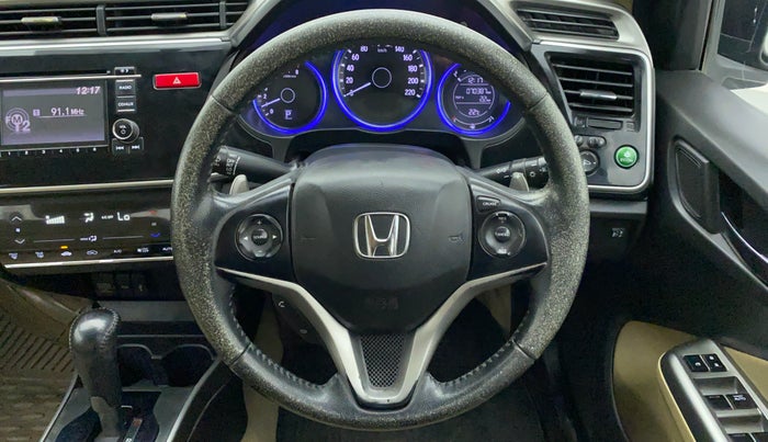 2015 Honda City VX CVT PETROL, Petrol, Automatic, 70,510 km, Steering Wheel Close Up