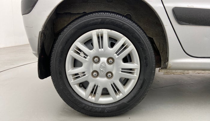 2010 Hyundai Santro Xing GLS, Petrol, Manual, 95,627 km, Right Rear Wheel