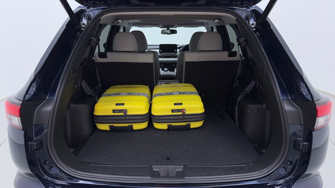Boot Inside View with Luggage