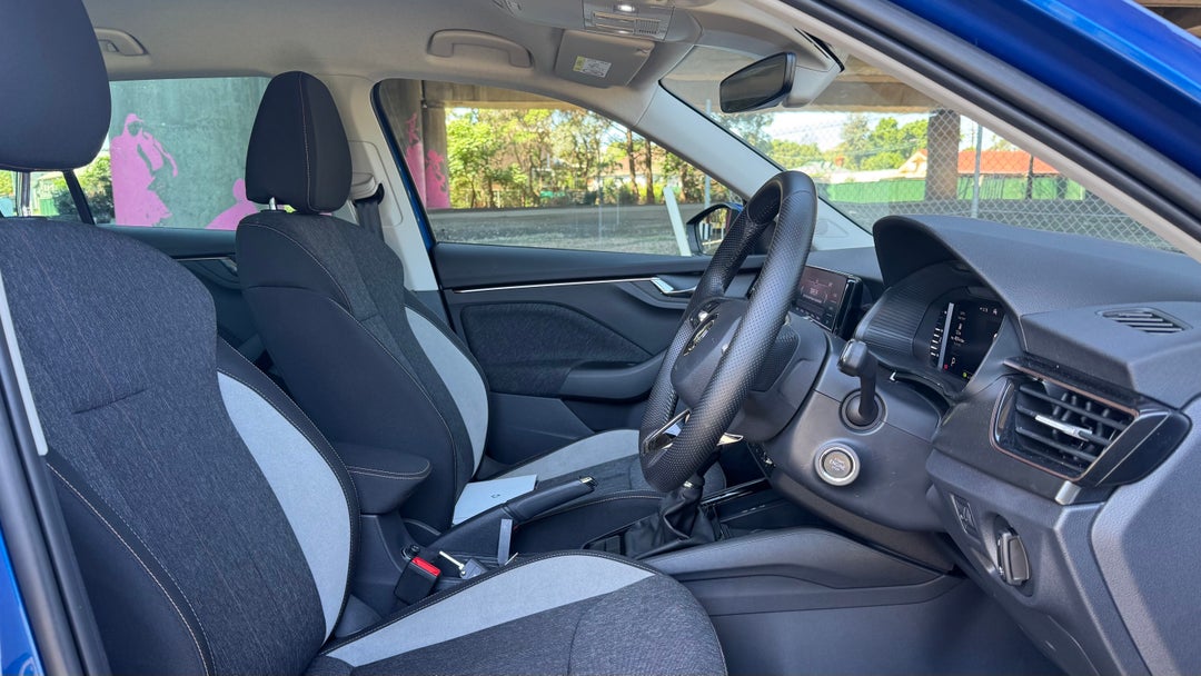 Right Side Front Door Cabin View