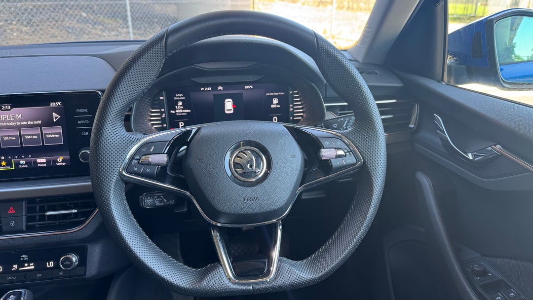 Steering Wheel Close-up