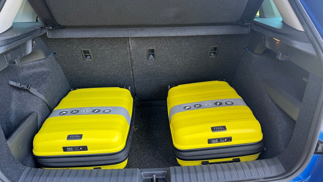 Boot Inside View with Luggage