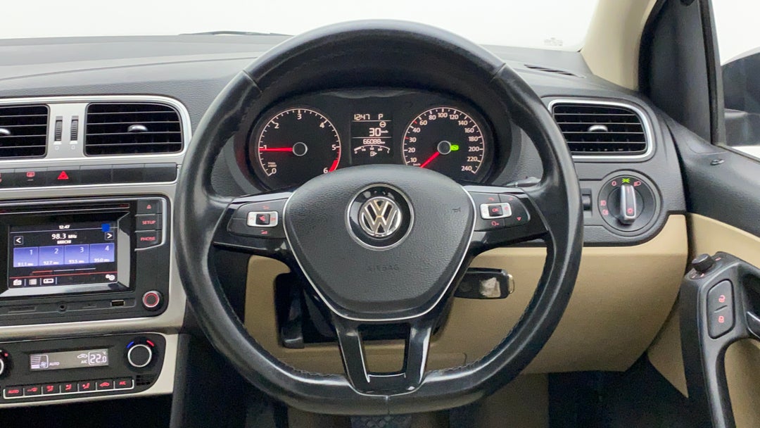Steering Wheel Close Up