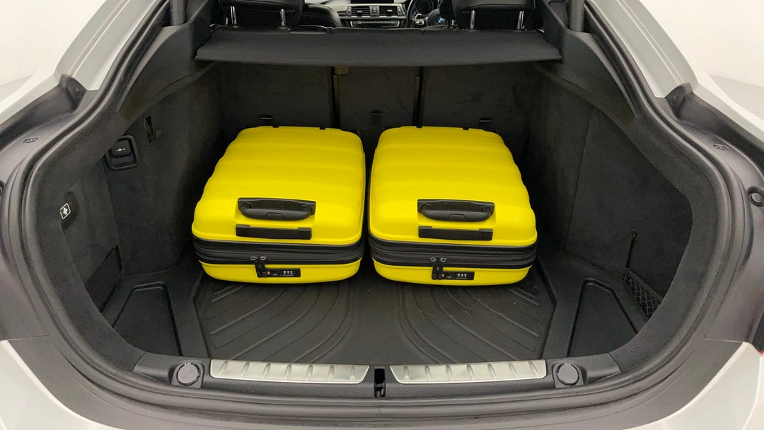Boot Inside View with Luggage
