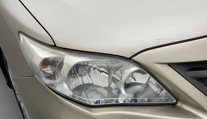 2012 Toyota Corolla Altis J PETROL, Petrol, Manual, 61,916 km, Right headlight - Faded
