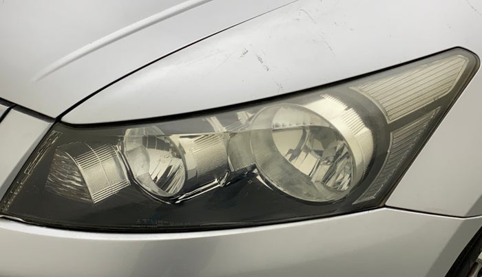 2010 Honda Accord 2.4L I-VTEC AT, Petrol, Automatic, 1,06,053 km, Left headlight - Minor scratches