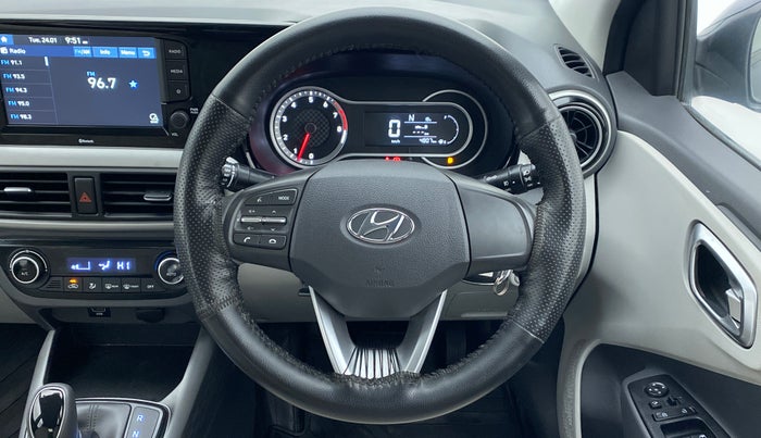 2020 Hyundai GRAND I10 NIOS SPORTZ AMT 1.2 KAPPA VTVT, Petrol, Automatic, 4,699 km, Steering Wheel Close Up