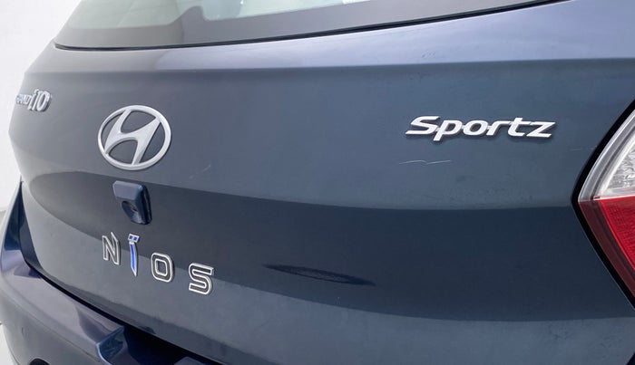 2020 Hyundai GRAND I10 NIOS SPORTZ AMT 1.2 KAPPA VTVT, Petrol, Automatic, 4,699 km, Dicky (Boot door) - Minor scratches