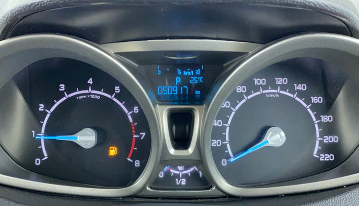 2016 Ford Ecosport 1.5 TITANIUM TI VCT AT, Petrol, Automatic, 52,145 km, Odometer Image