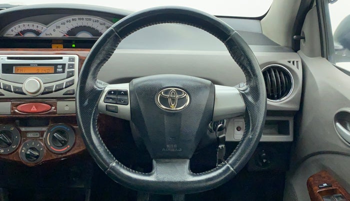 2011 Toyota Etios VX, Petrol, Manual, 35,366 km, Steering Wheel Close Up