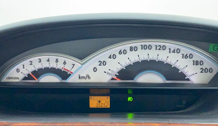 2011 Toyota Etios VX, Petrol, Manual, 35,366 km, Odometer Image