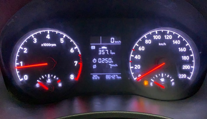 2018 Hyundai Verna 1.4 VTVT E, Petrol, Manual, 86,577 km, Odometer View