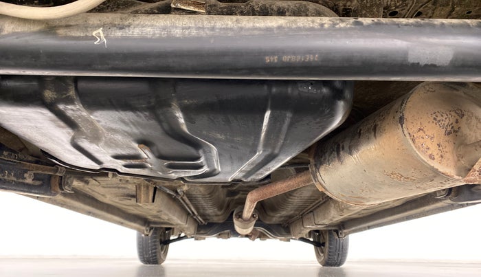 2018 Maruti Wagon R 1.0 VXI, Petrol, Manual, 21,350 km, Rear Underbody