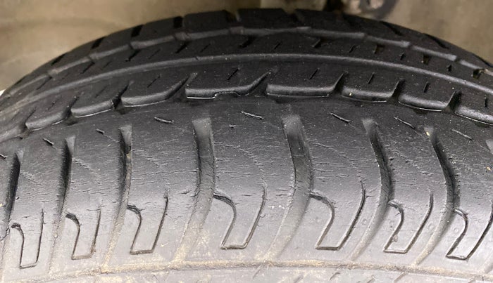 2018 Maruti Wagon R 1.0 VXI, Petrol, Manual, 21,350 km, Left Front Tyre Tread