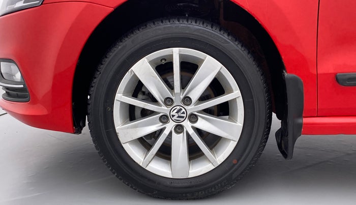2017 Volkswagen Polo HIGHLINE1.2L PETROL, Petrol, Manual, 91,111 km, Left Front Wheel