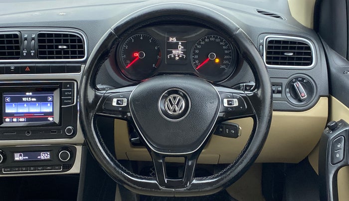 2017 Volkswagen Polo HIGHLINE1.2L PETROL, Petrol, Manual, 91,111 km, Steering Wheel Close Up
